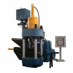 фото Вертикальный пресс для брикетирования металлической стружки